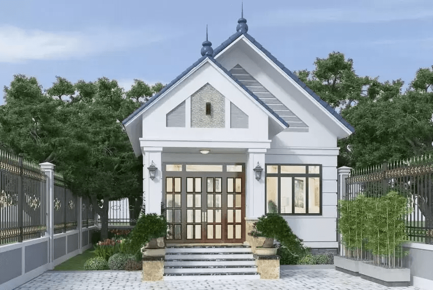 Nhà cấp 4 sửa dụng trần thạch cao Vĩnh Tường Siêu Bền X