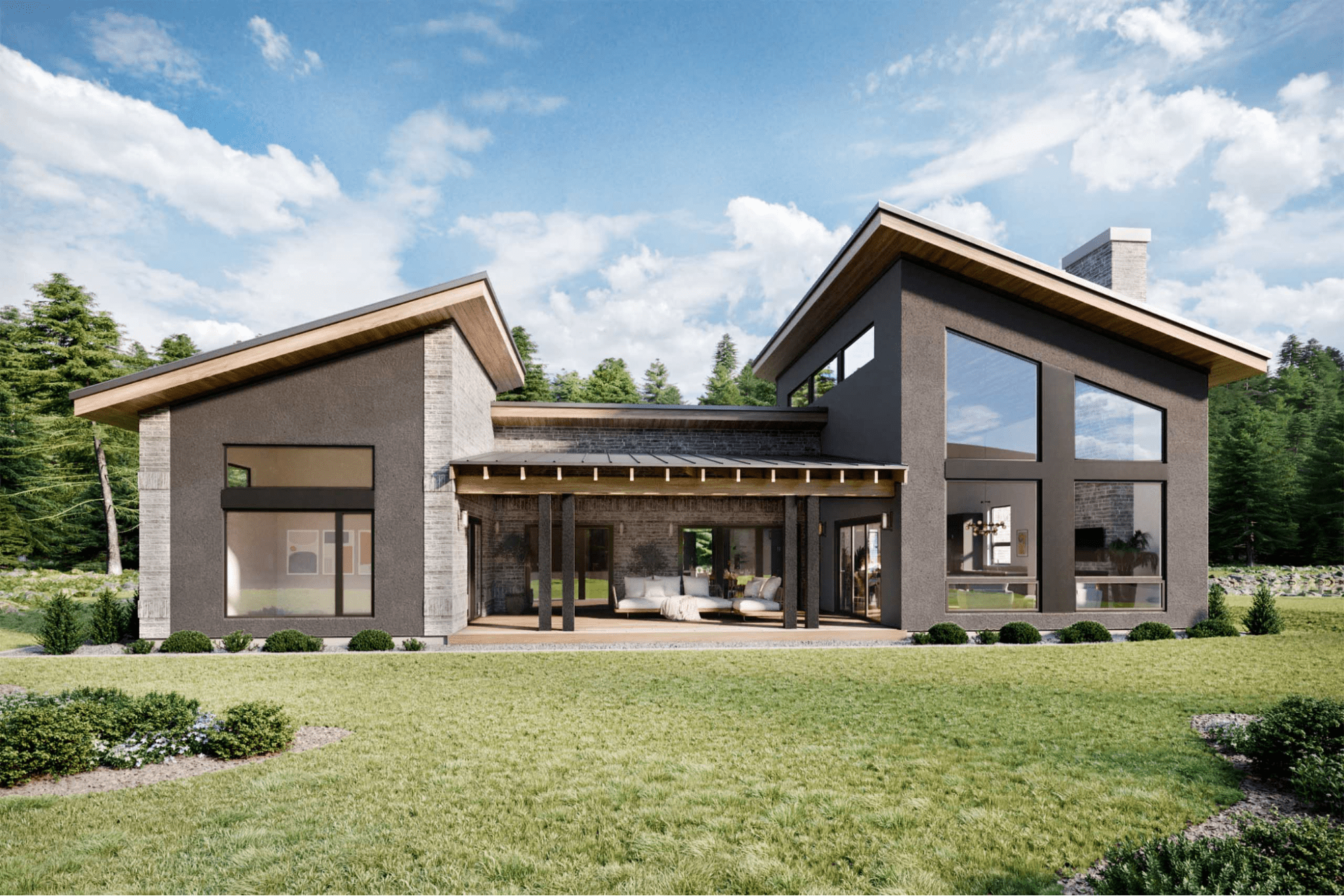 Nhà gác lửng 1 tầng tiện ích giúp tiết kiệm không gian