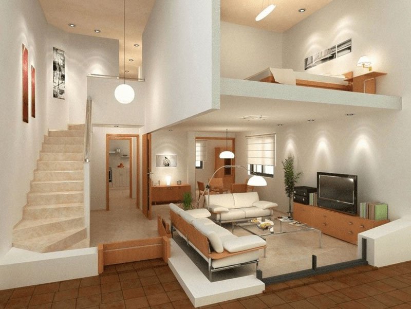Khi thiết kế nhà gác lửng gia chủ nên ưu tiên lựa chọn vật liệu các vật liệu bền vững